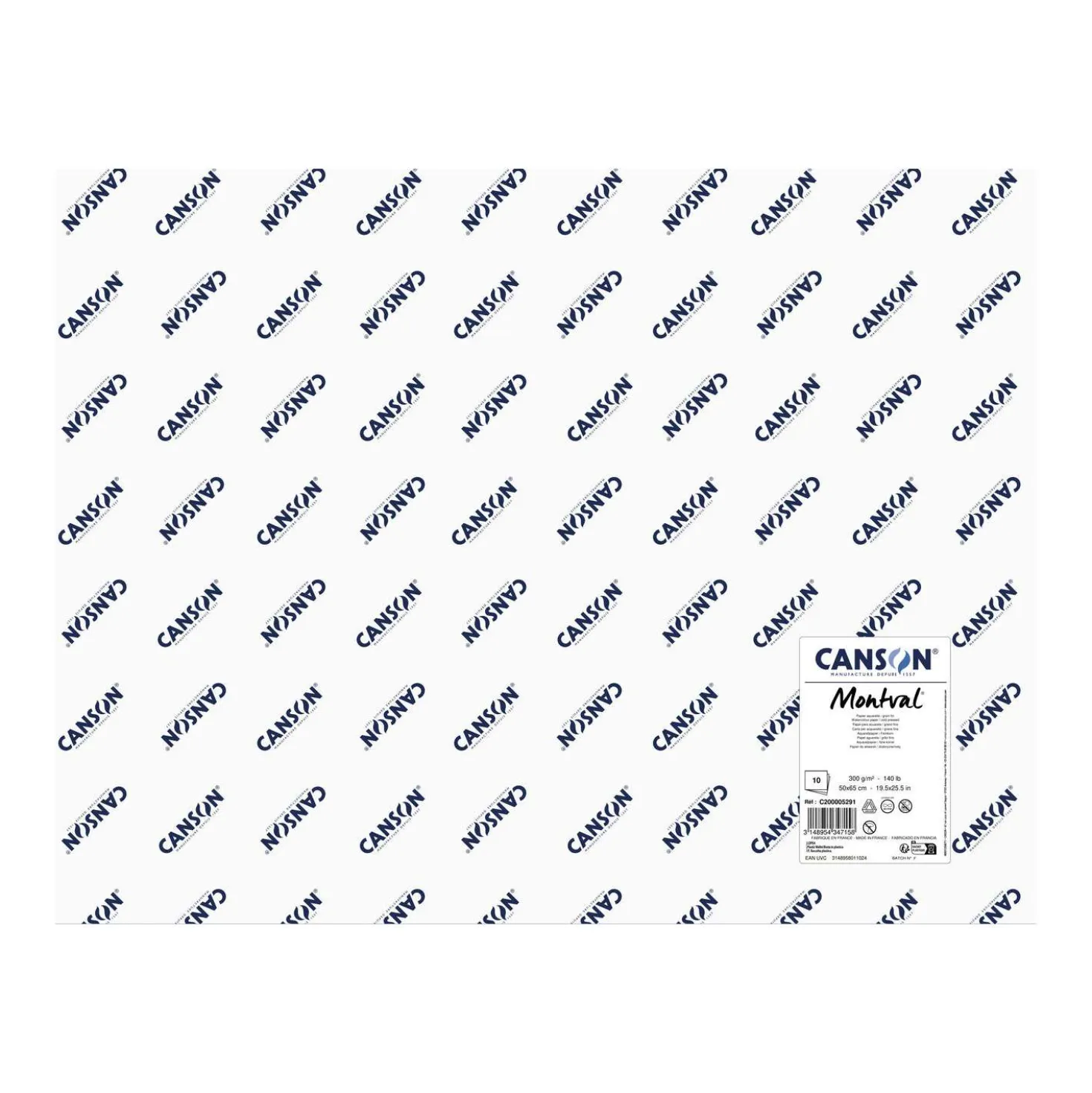 CANSON® Montval® Aquarellkarton, 300 g/qm Feinkorn