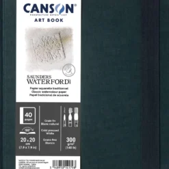CANSON® Saunders Waterford® ART BOOK, Hardcover-Aquarellbuch, 300 g/qm