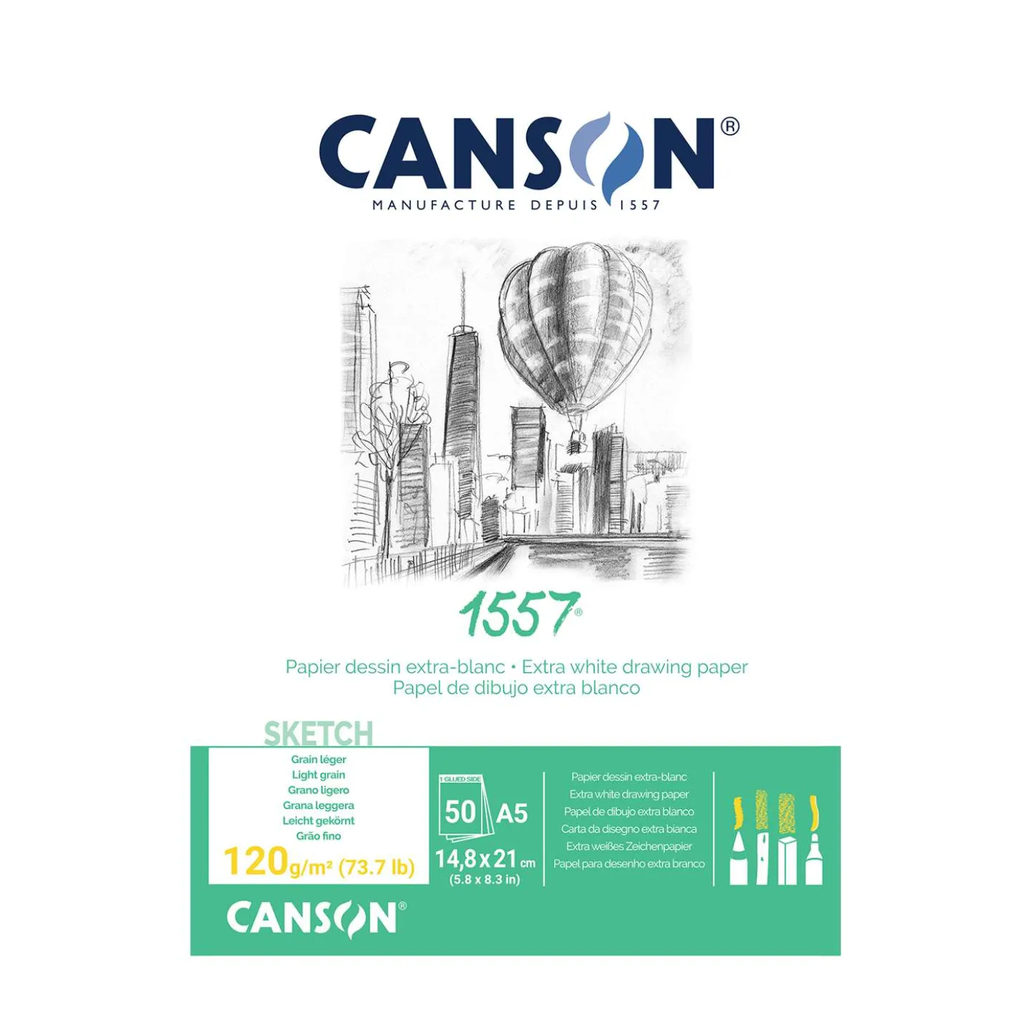 CANSON® 1557® Skizzenblock