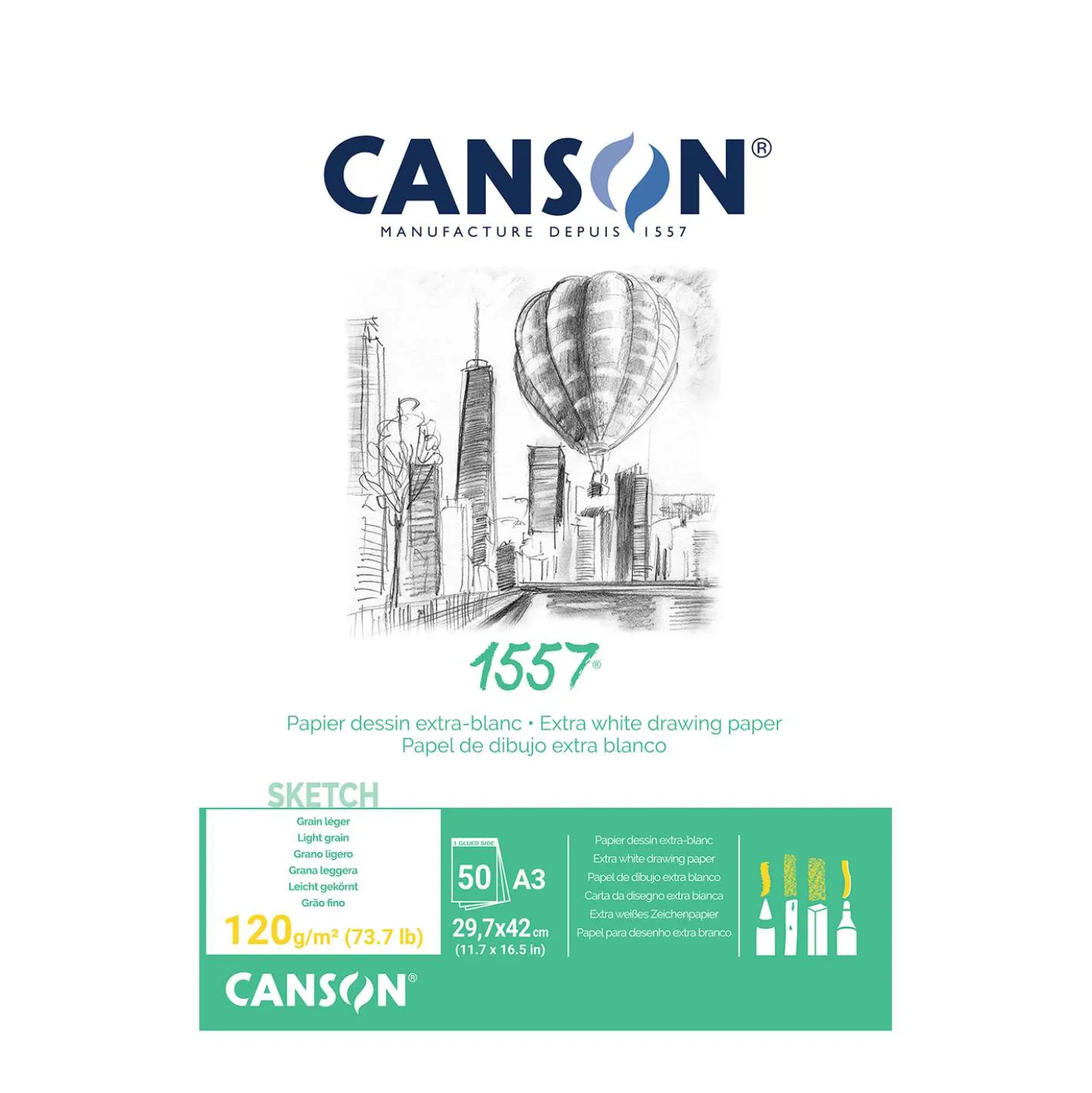 CANSON® 1557® Skizzenblock
