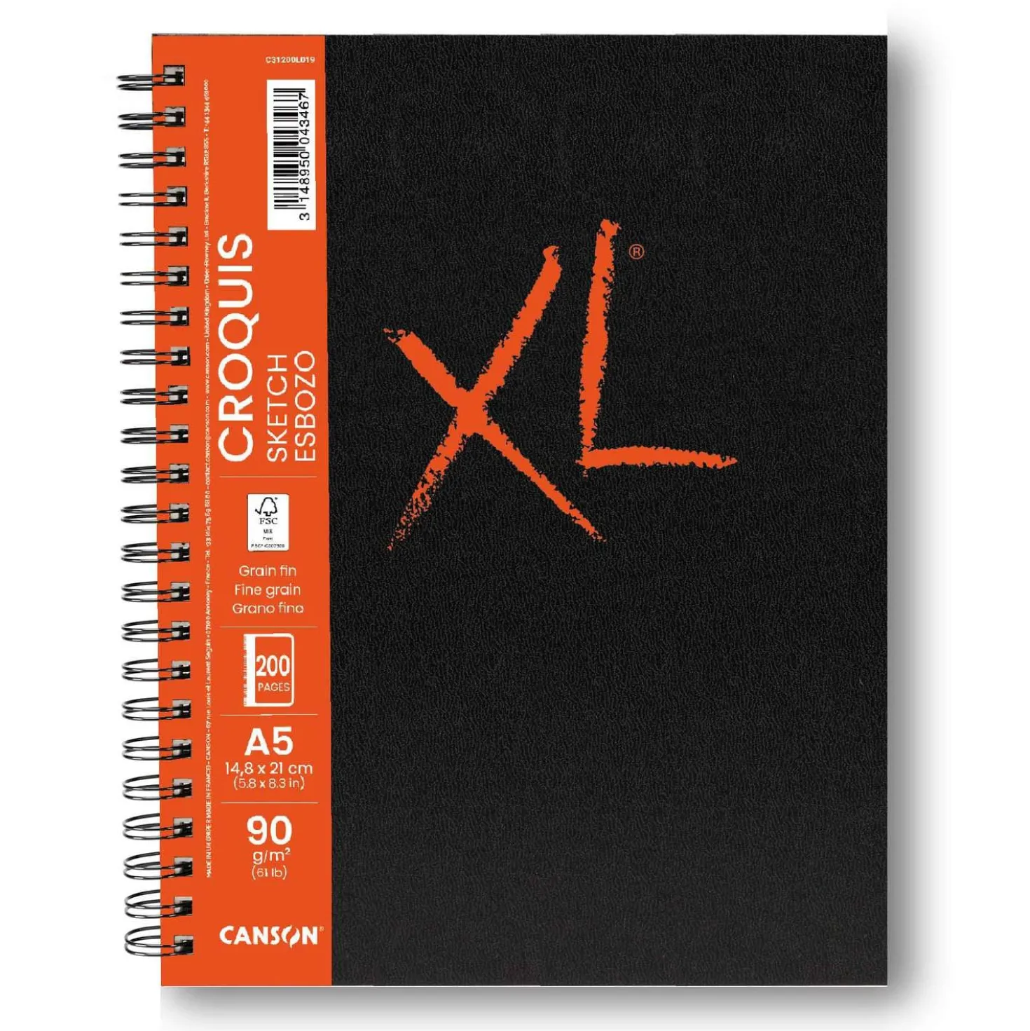 CANSON®XL CROQUIS Spiralskizzenbuch
