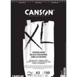 CANSON® XL® Dessin Noir schwarzes Zeichenpapier