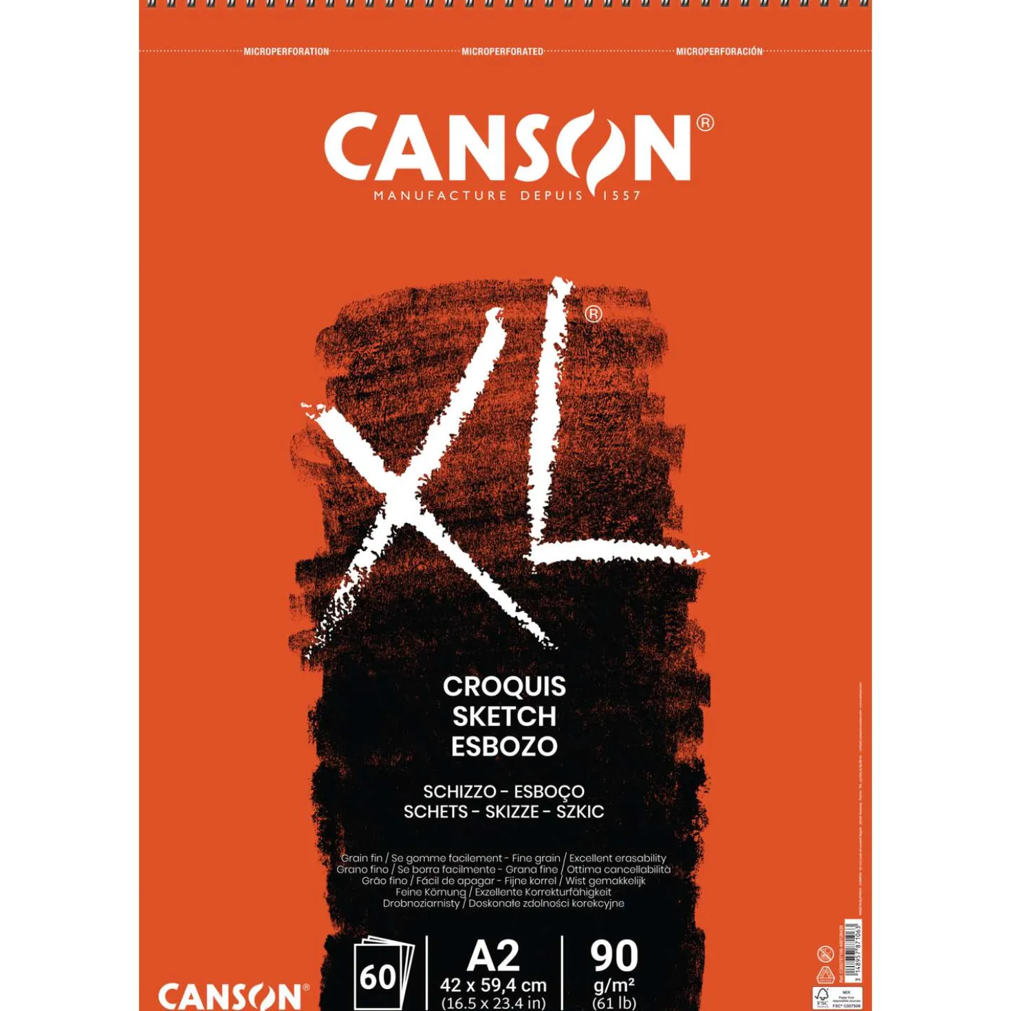 CANSON® XL® Skizzen- und Studienblock