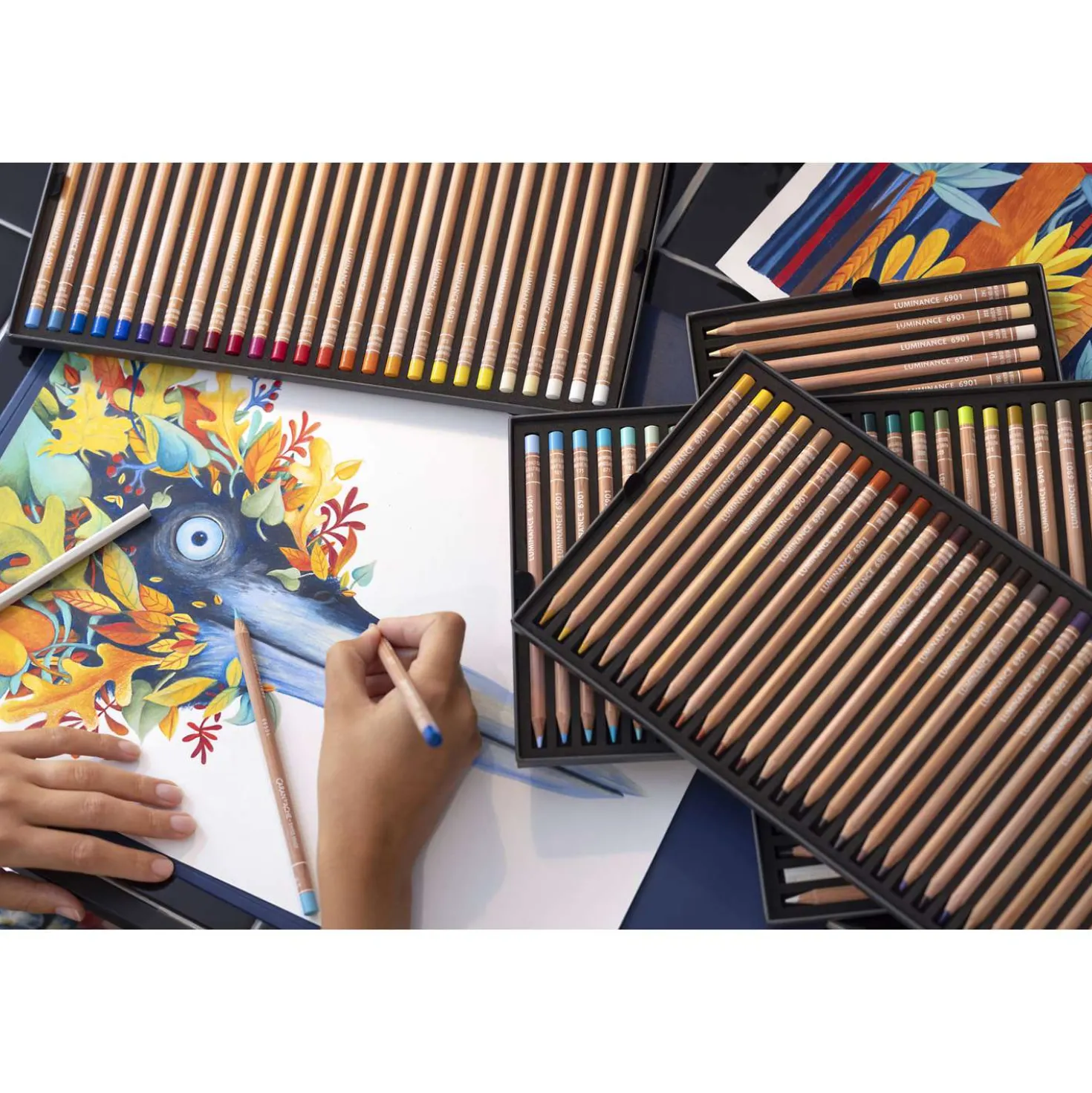 CARAN D'ACHE MUSEUM Aquarellstifte-Sets