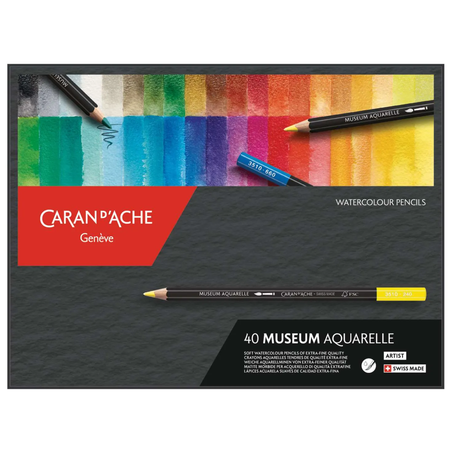 CARAN D'ACHE MUSEUM Aquarellstifte-Sets