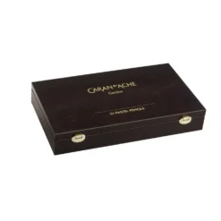 CARAN D'ACHE® Pastel Pencils Pastellstift, Holzkoffer mit 84 Farben