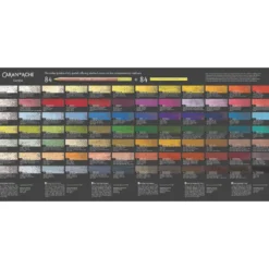 CARAN D'ACHE® Pastel Pencils Pastellstift, Holzkoffer mit 84 Farben