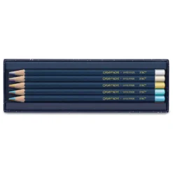 CARAN d'ACHE Special Edition Cosmic Blue Metallic Set – 10 Farbstifte