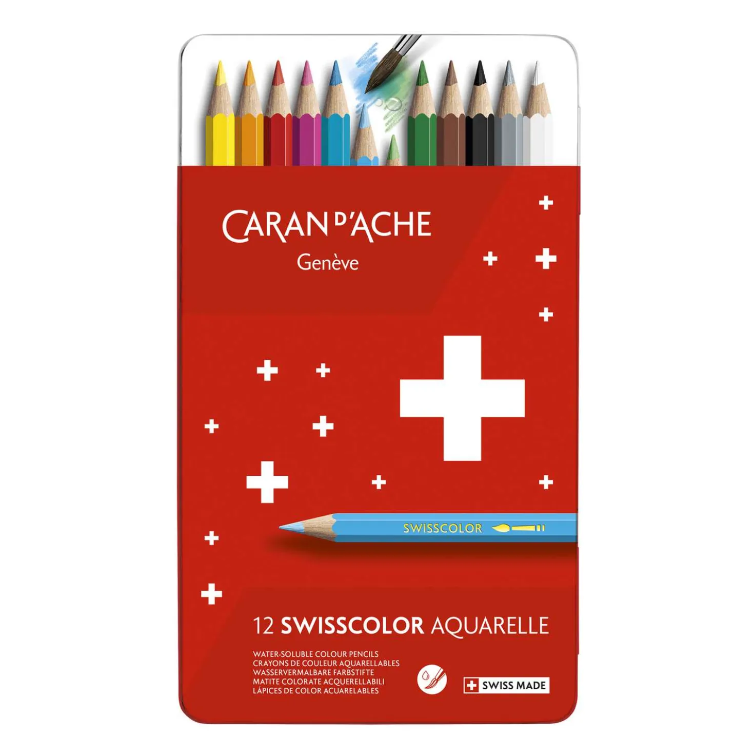 CARAN d'ACHE® Swisscolor Aquarell-Farbstifte