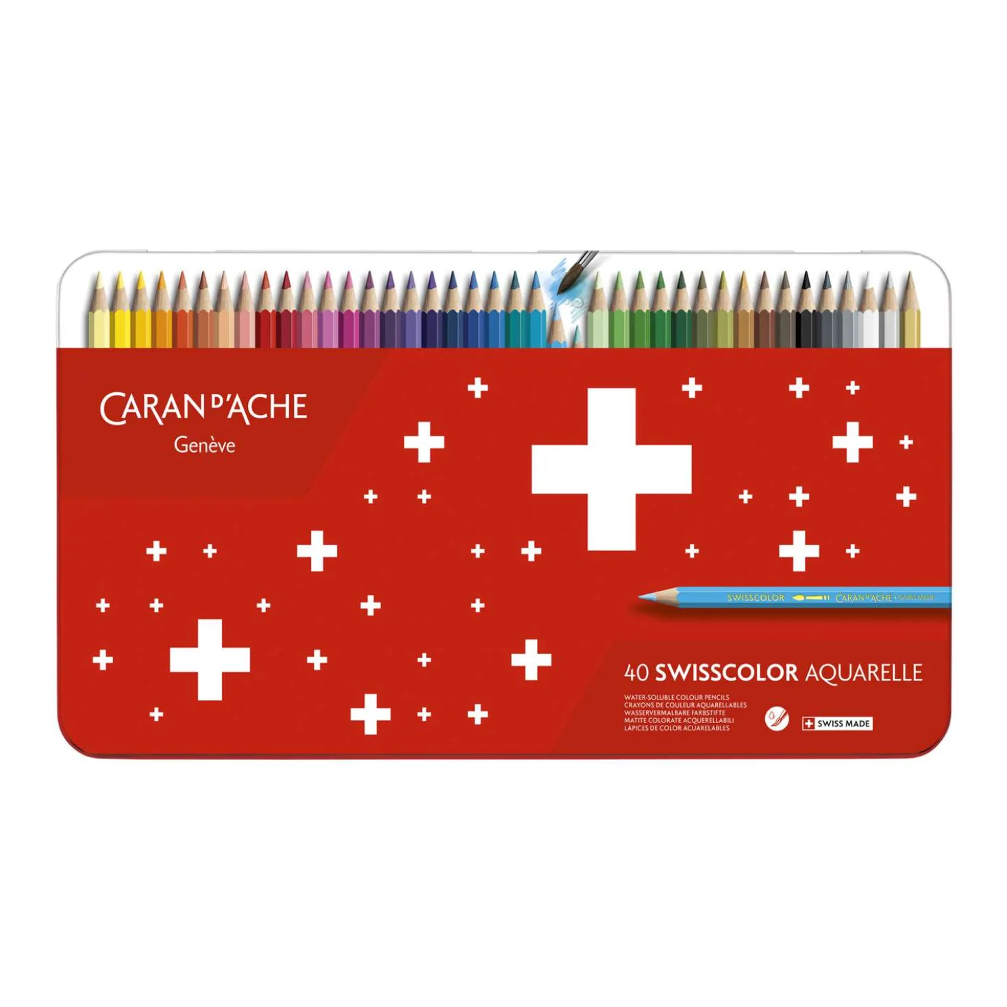 CARAN d'ACHE® Swisscolor Aquarell-Farbstifte