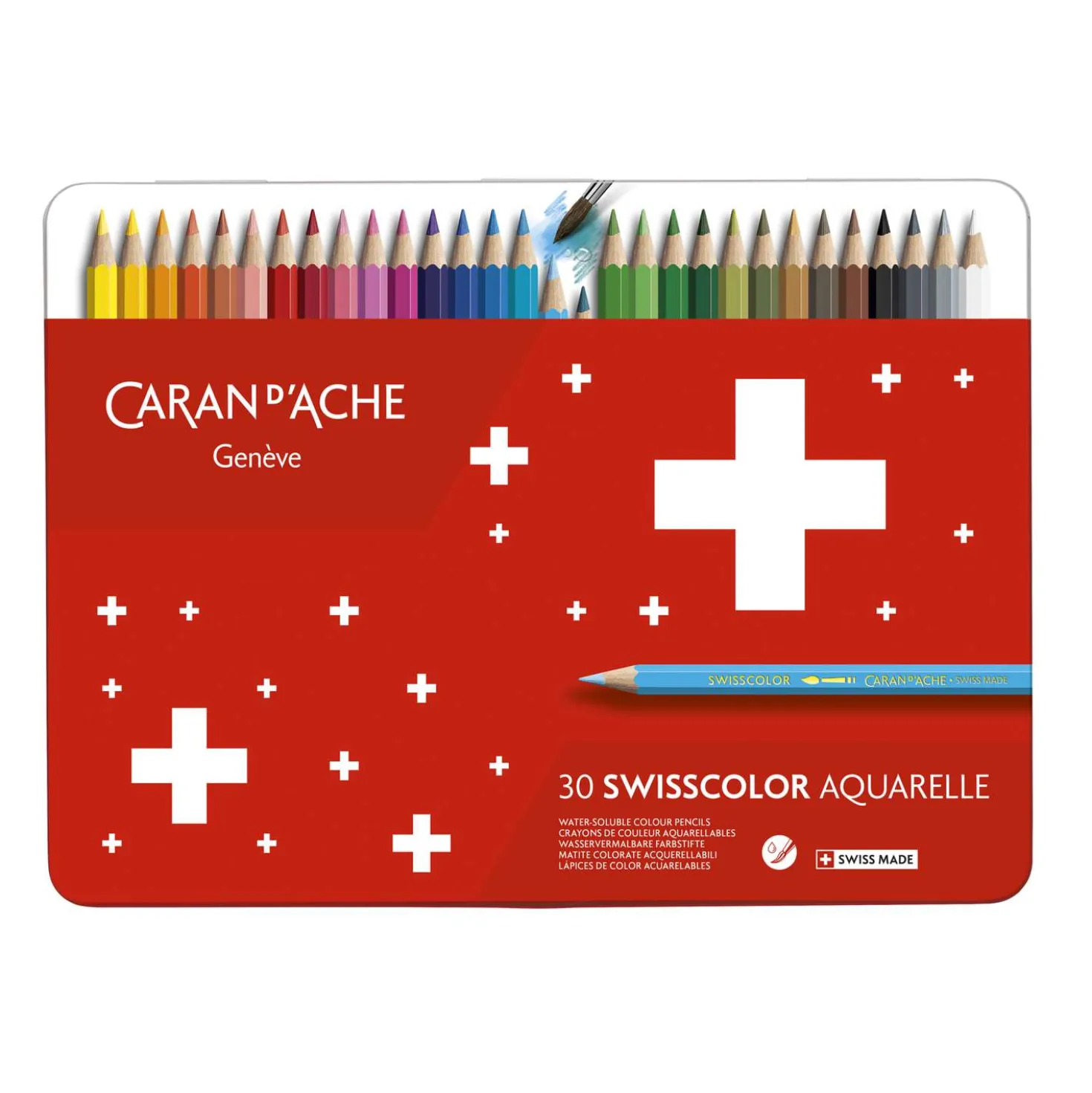 CARAN d'ACHE® Swisscolor Aquarell-Farbstifte