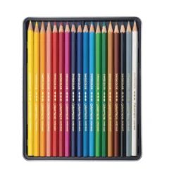 CARAN D'ACHE® Swisscolor wasserfeste Farbstifte, Metall-Etuis