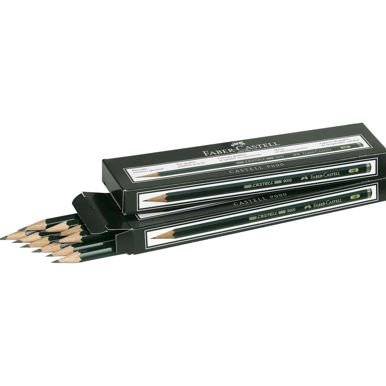 CASTELL 9000 Bleistifte - 12er Etuis