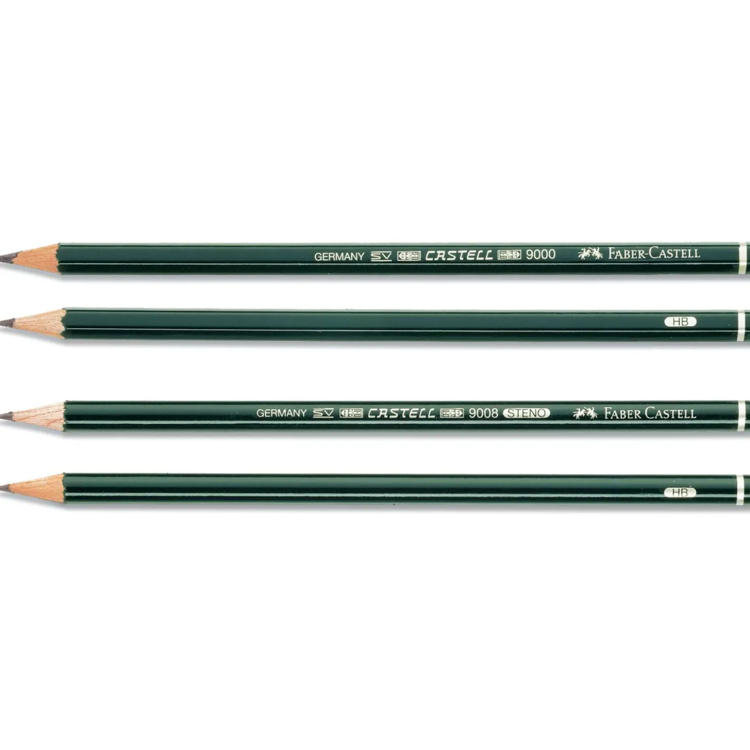 CASTELL 9000 Bleistifte - 12er Etuis