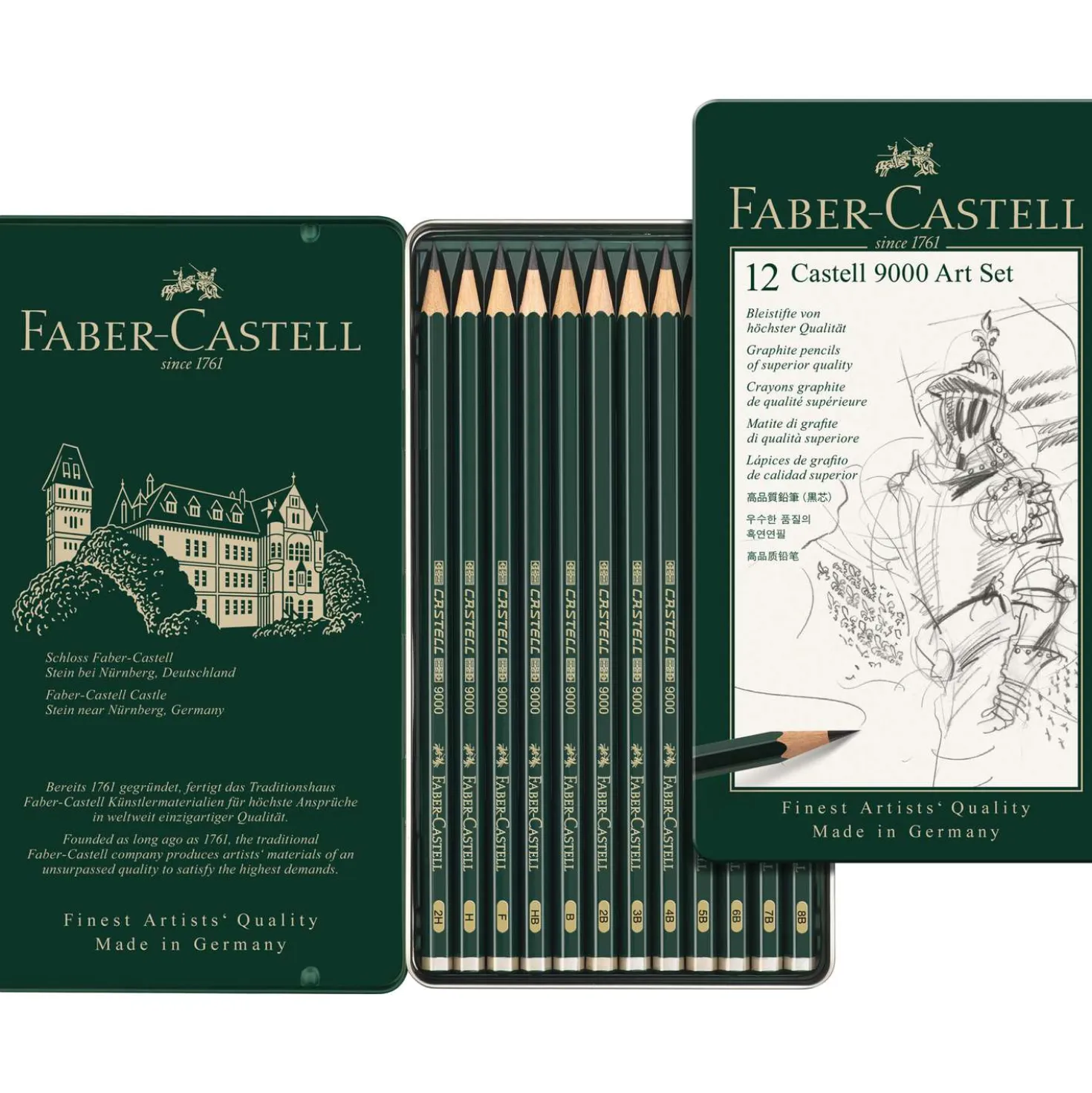 CASTELL® 9000 Bleistift-Set