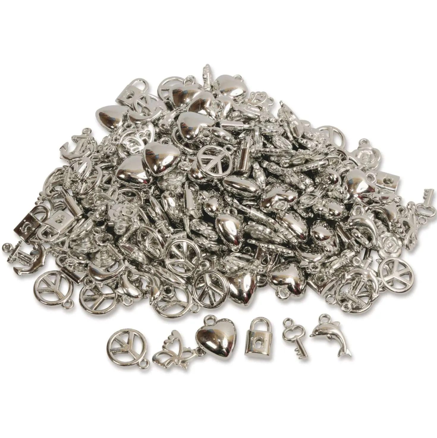 Charms-Anhänger 200 Stück sortiert