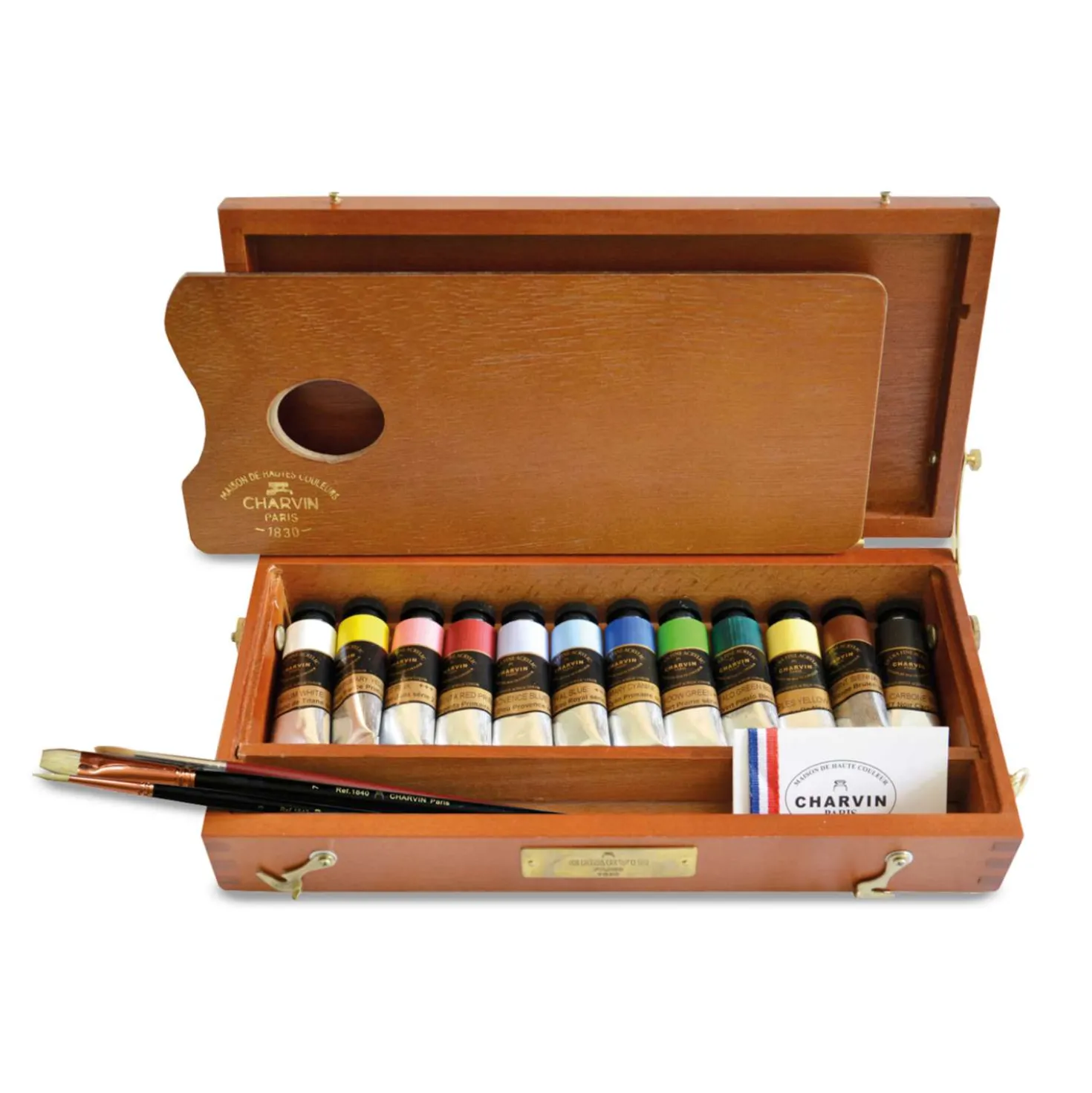 CHARVIN extrafeine Acrylfarbe, 12 x 20-ml, "BONJOUR"