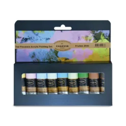 CHARVIN extrafeine Acrylfarbe, 9er-Sets