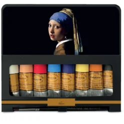 CHARVIN Extrafeine Ölfarbe Künstler-Sets, 9 x 20 ml