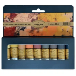 CHARVIN Extrafeine Ölfarben Thematic Sets, 9 × 20 ml