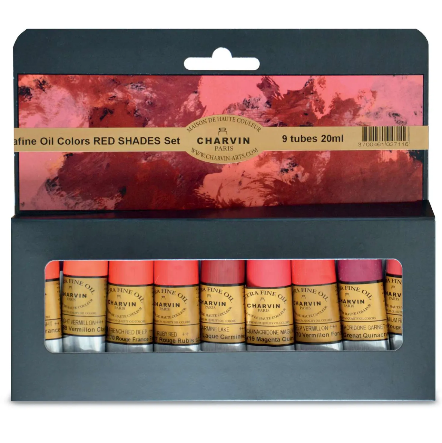 CHARVIN Extrafeine Ölfarben Thematic Sets, 9 × 20 ml