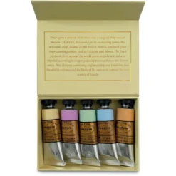 CHARVIN Gouache Extrafein Taschenboxen, 5 x 20 ml