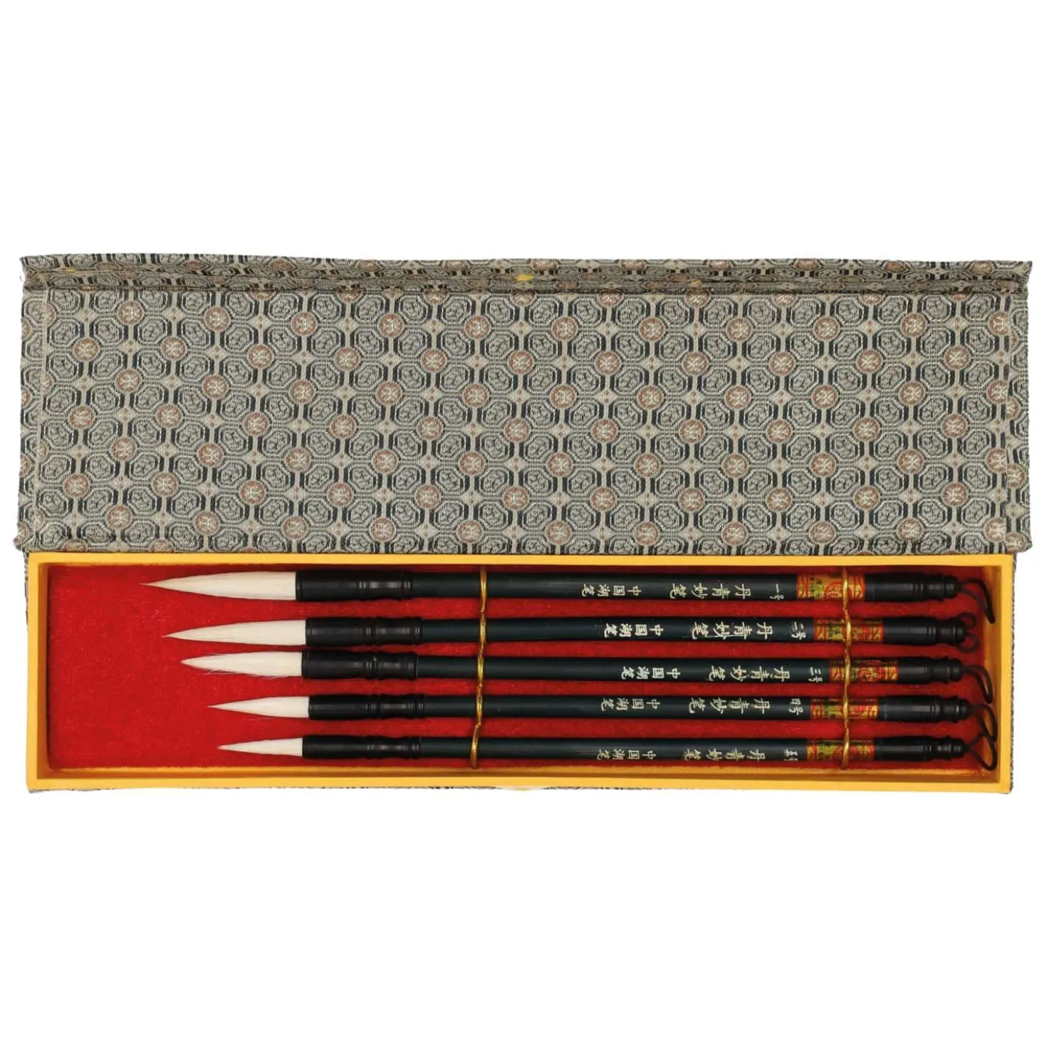 China-Pinselset Ziegenhaar