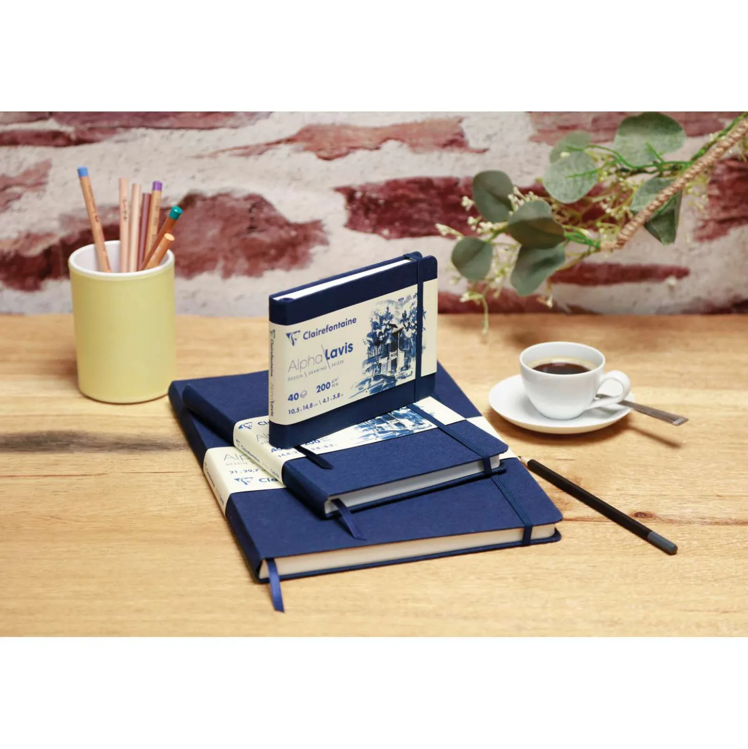 Clairefontaine Alpha Lavis Skizzenbuch