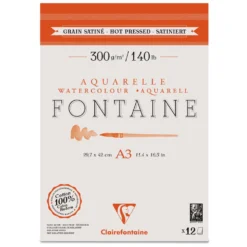 Clairefontaine Aquarellpapier FONTAINE 300 g/qm