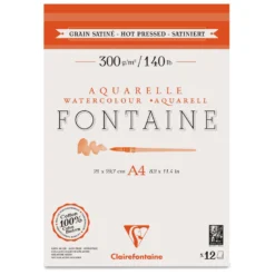 Clairefontaine Aquarellpapier FONTAINE 300 g/qm