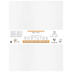 Clairefontaine Aquarellpapier FONTAINE Extra White, satiniert