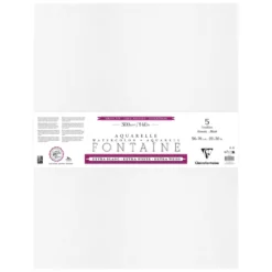 Clairefontaine Aquarellpapier FONTAINE Extra White feinkörnig