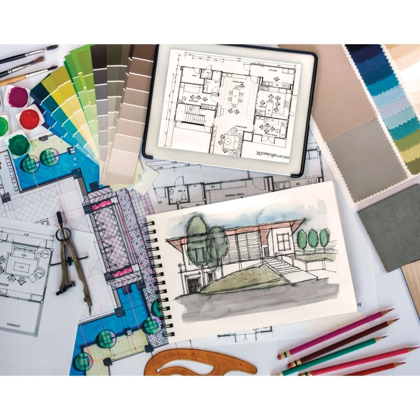 Clairefontaine Aquarellreisealbum