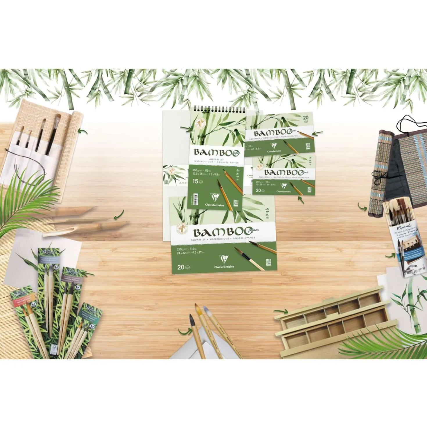 Clairefontaine BAMBOO Aquarellpapier