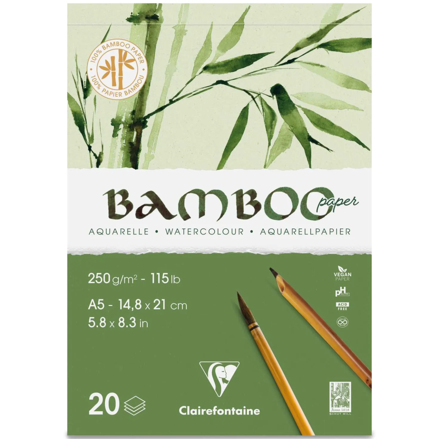 Clairefontaine BAMBOO Aquarellpapier