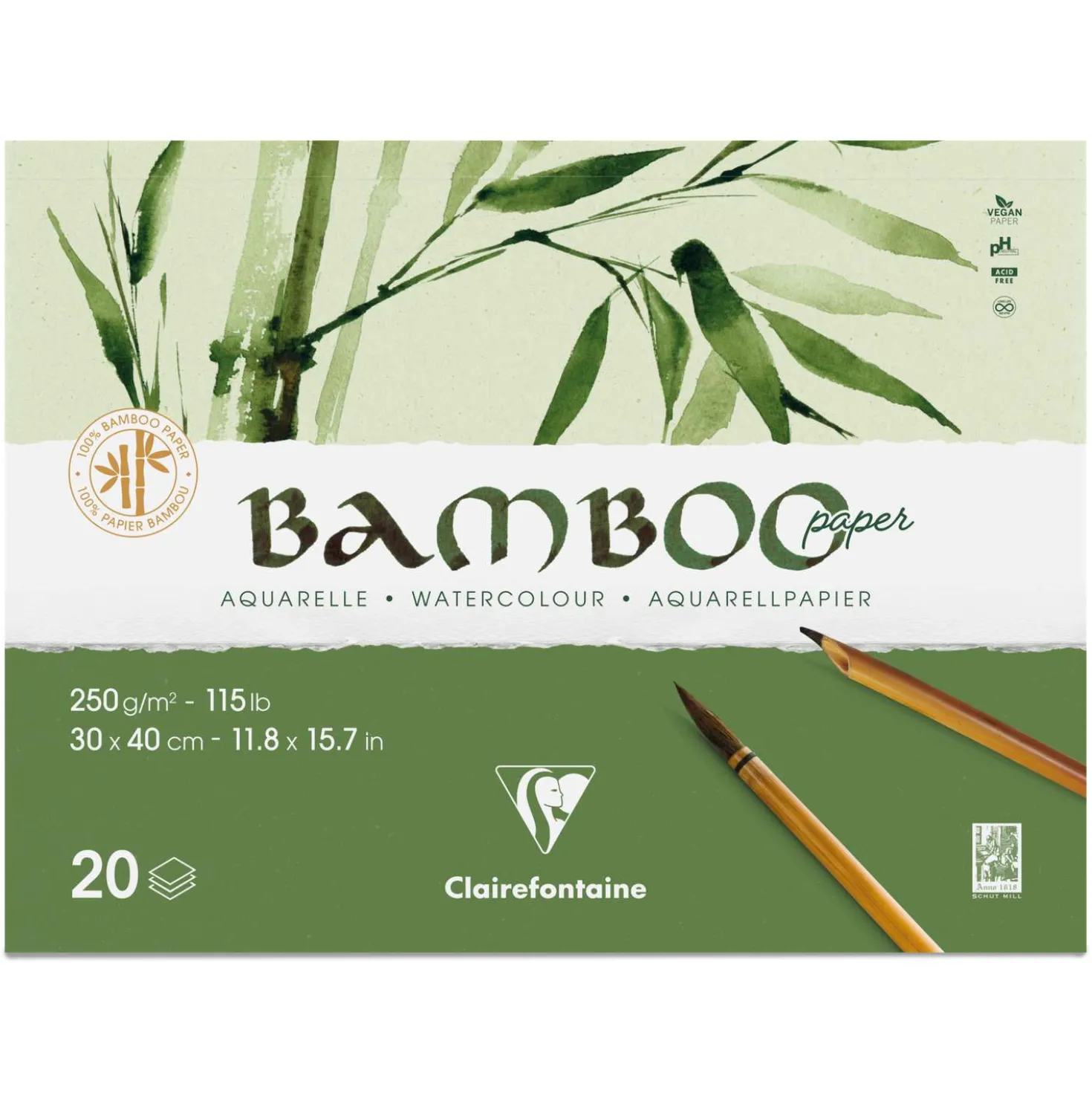Clairefontaine BAMBOO Aquarellpapier