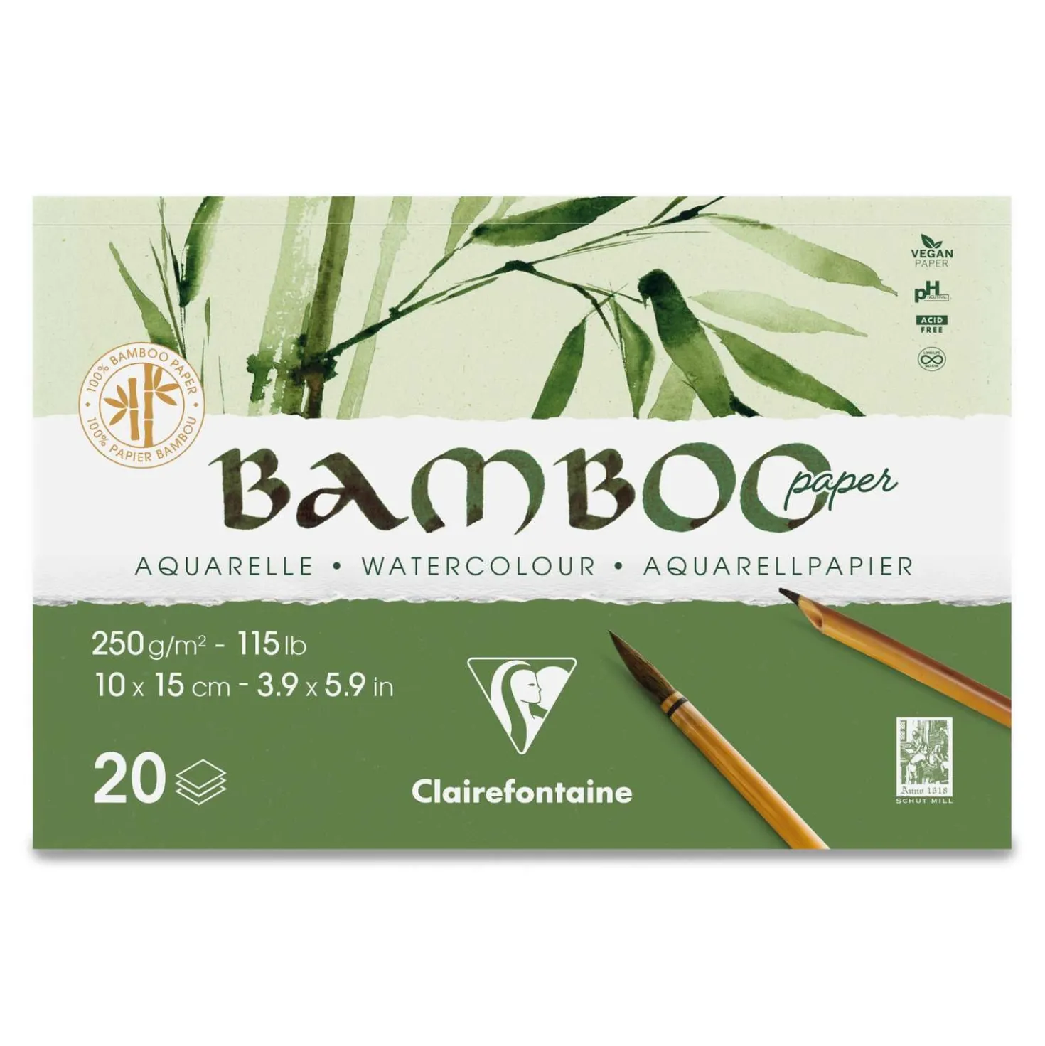 Clairefontaine BAMBOO Aquarellpapier