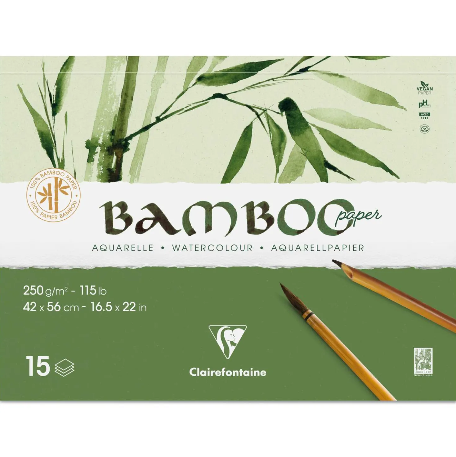 Clairefontaine BAMBOO Aquarellpapier