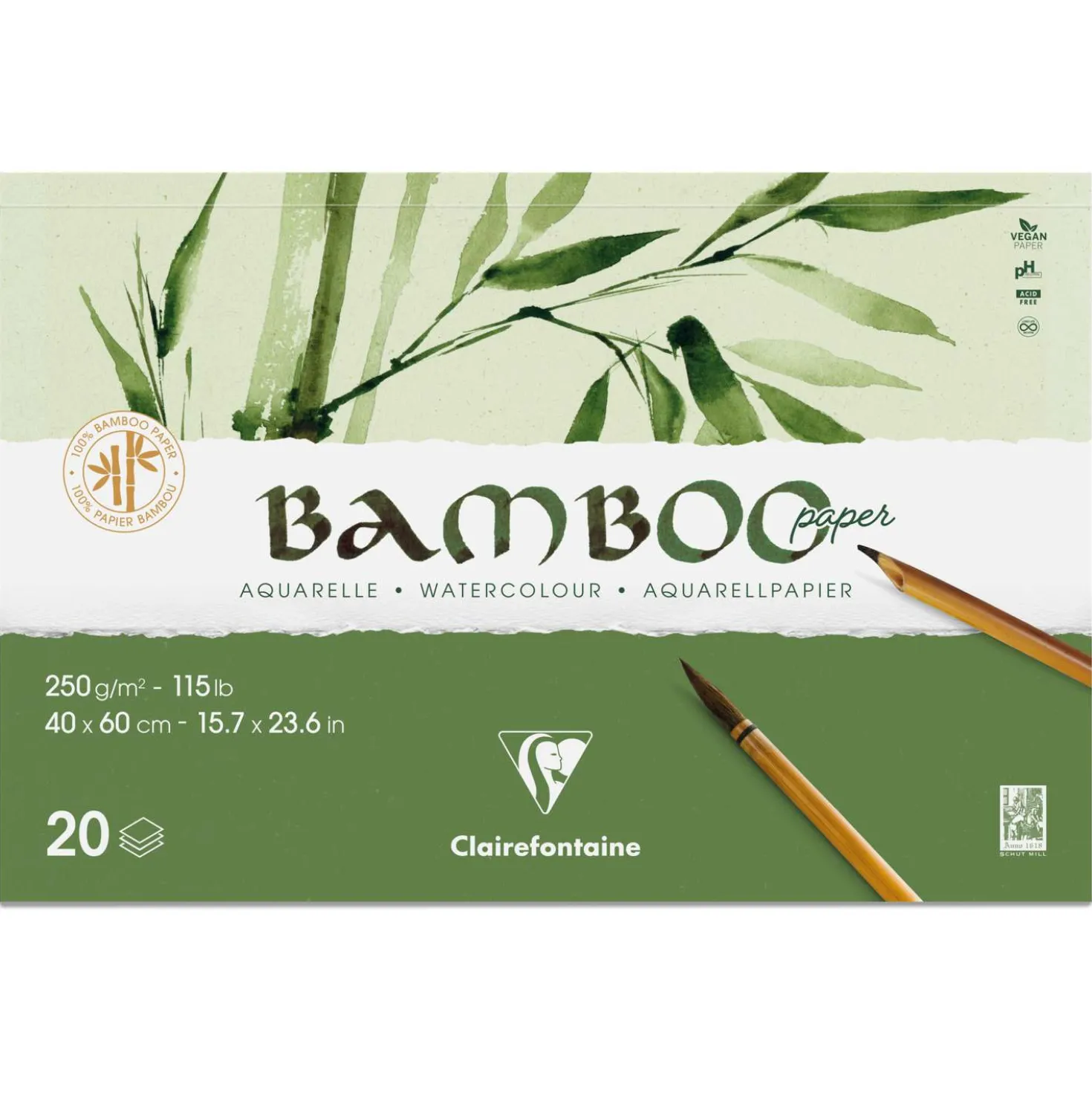 Clairefontaine BAMBOO Aquarellpapier