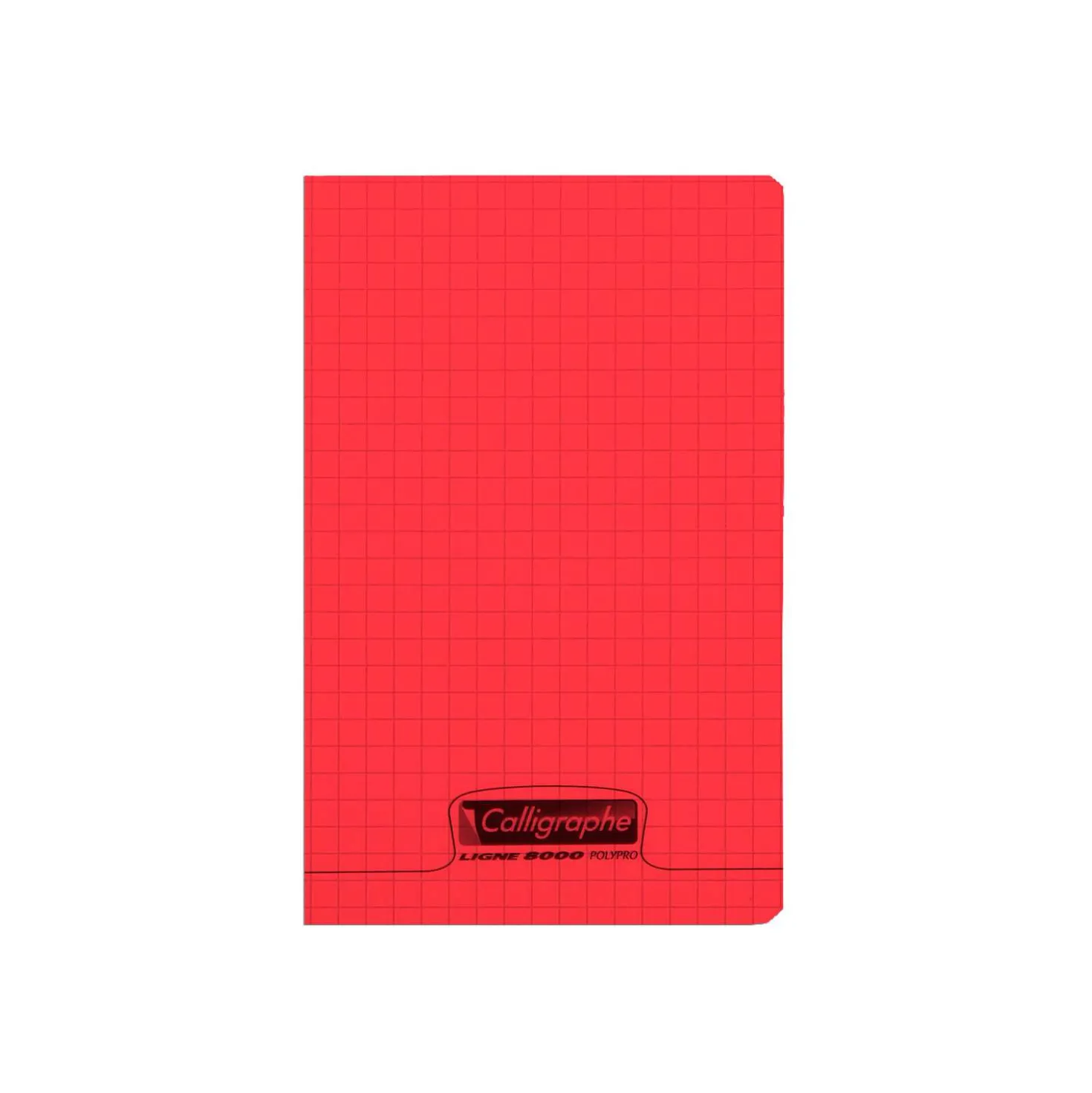 Clairefontaine Calligraphe LINGE 8000 POLYPRO Skizzenheft kariert, 11 × 17 cm, 96 Seiten