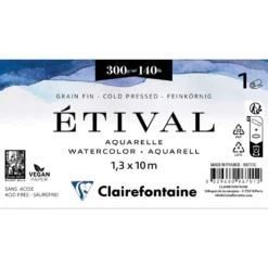 Clairefontaine ETIVAL Aquarellpapier-Rolle, Feinkorn
