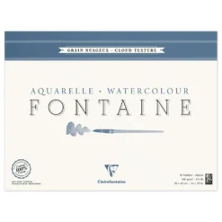Clairefontaine FONTAINE Aquarellblock Torchon (Wolke)