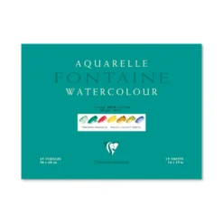 Clairefontaine FONTAINE Aquarellblock Torchon (Wolke)