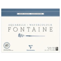 Clairefontaine FONTAINE Aquarellblock Torchon (Wolke)