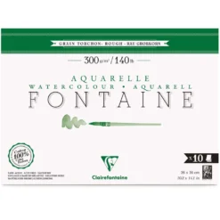 Clairefontaine FONTAINE Aquarellpapier Grobkorn