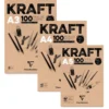 Clairefontaine Kraftpapier-Block