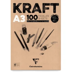 Clairefontaine Kraftpapier-Block