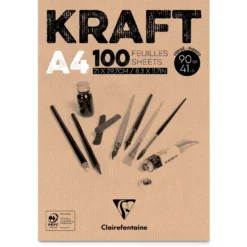 Clairefontaine Kraftpapier-Block