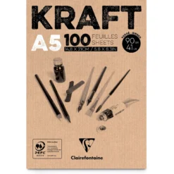 Clairefontaine Kraftpapier-Block