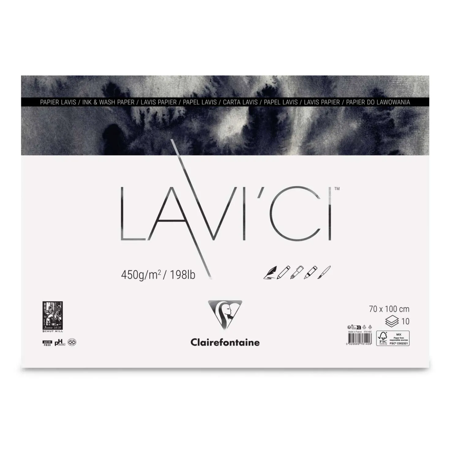 Clairefontaine LAVI'Ci Lavis Zeichenpapier